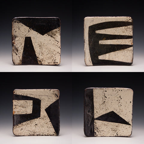 Set of 4 Square plates
