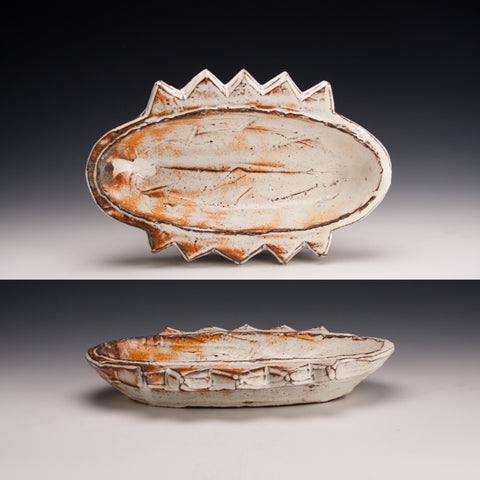 Zigzag Handle Tray