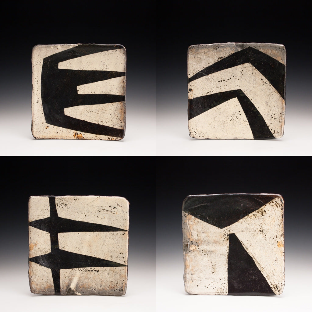 Set of 4 Square Plates