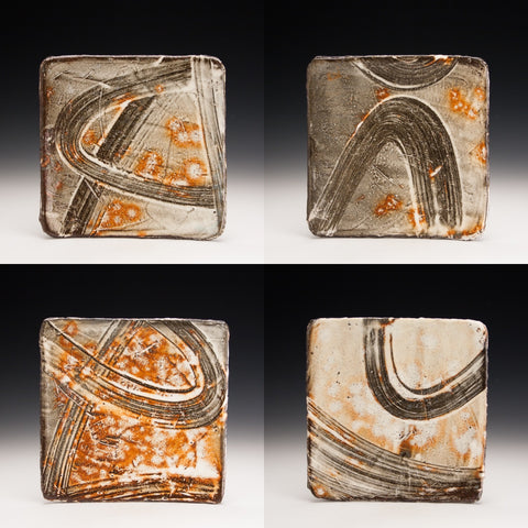 Set of 4 Square Plates