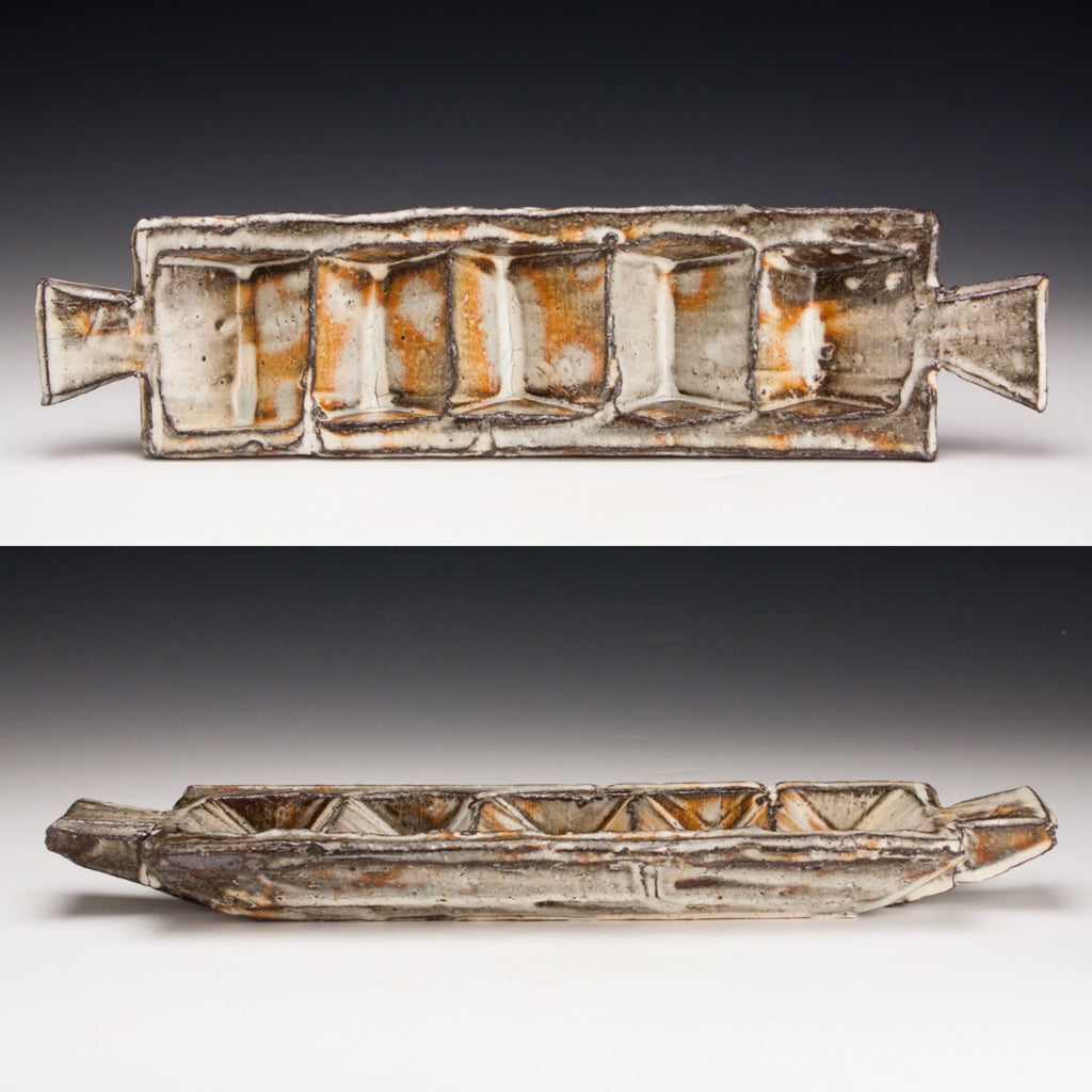 Five sectioned Handle Tray