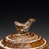Fluted Bird Jar
