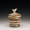 Striped Bird Jar
