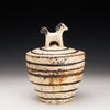 Striped Horse Jar