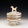 Striped Horse Jar