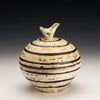 Striped Bird Jar