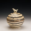 Striped Bird Jar