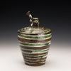 Striped Giraffe Jar