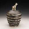 Fluted Giraffe Jar