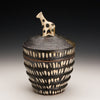 Fluted Giraffe Jar