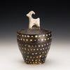 Iron and Wax Goat Jar