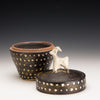 Iron and Wax Goat Jar