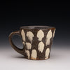 Iron and White slip mug
