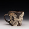 Iron and White slip mug