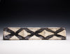 Long triple tray