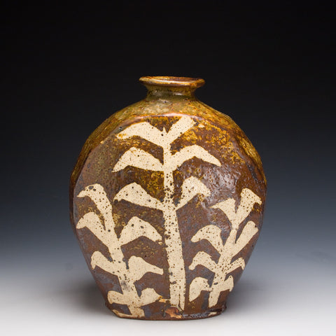 Faceted Ovoid Bottle