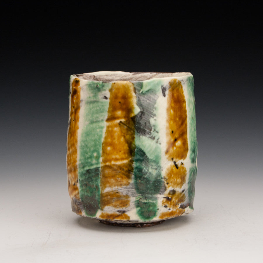 Green and Amber Yunomi