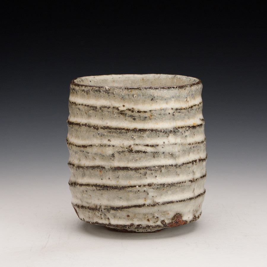 Fluted Nuka Yunomi