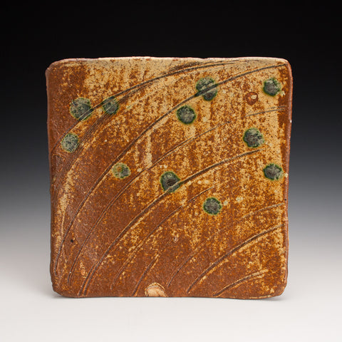 Yellow Square Plate