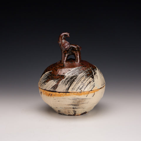 Small Elephant Jar