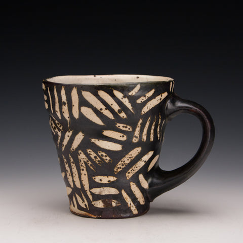 Wax Resist and Iron Mug