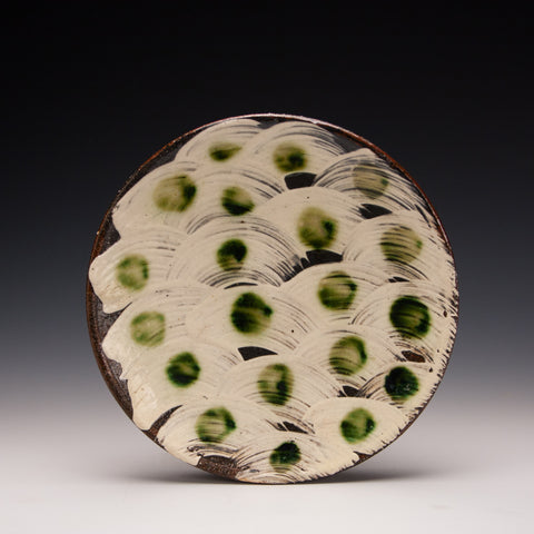 Hakame and Green Dinner Plate