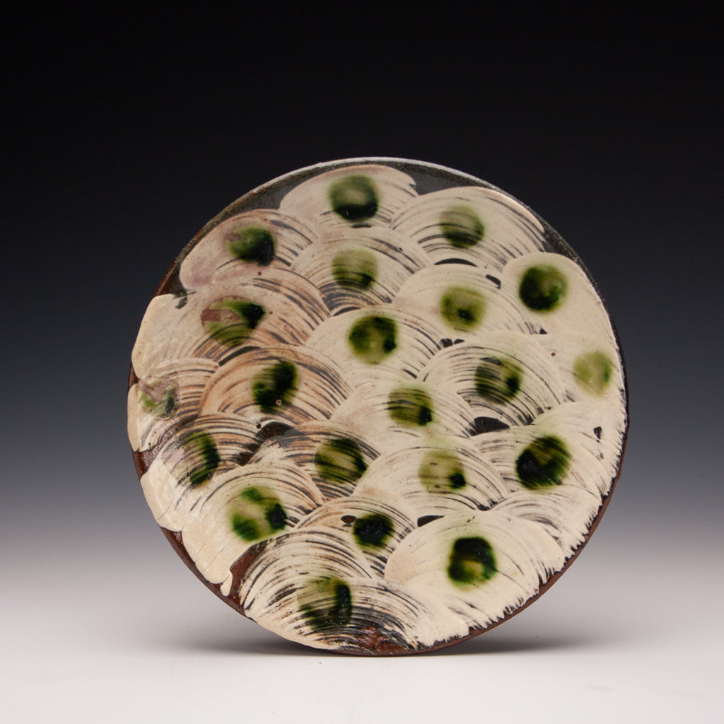 Hakame and Green Dinner Plate