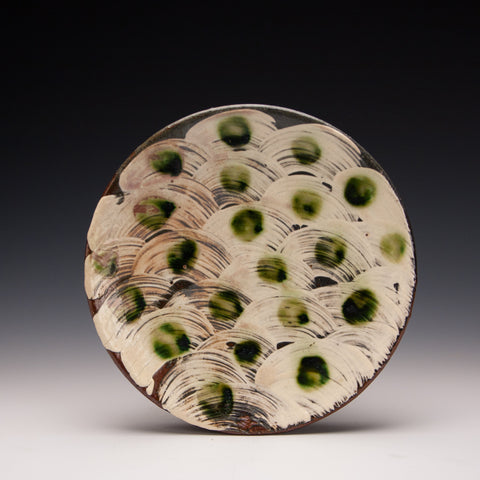 Hakame and Green Dinner Plate