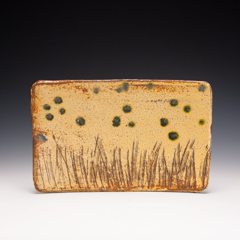 Yellow Rectangle Tray