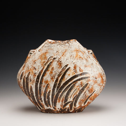 Oval Vase w/ handles