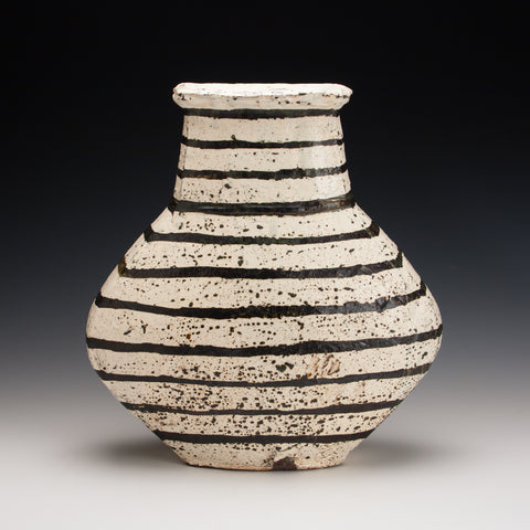 Striped Mallet Vase