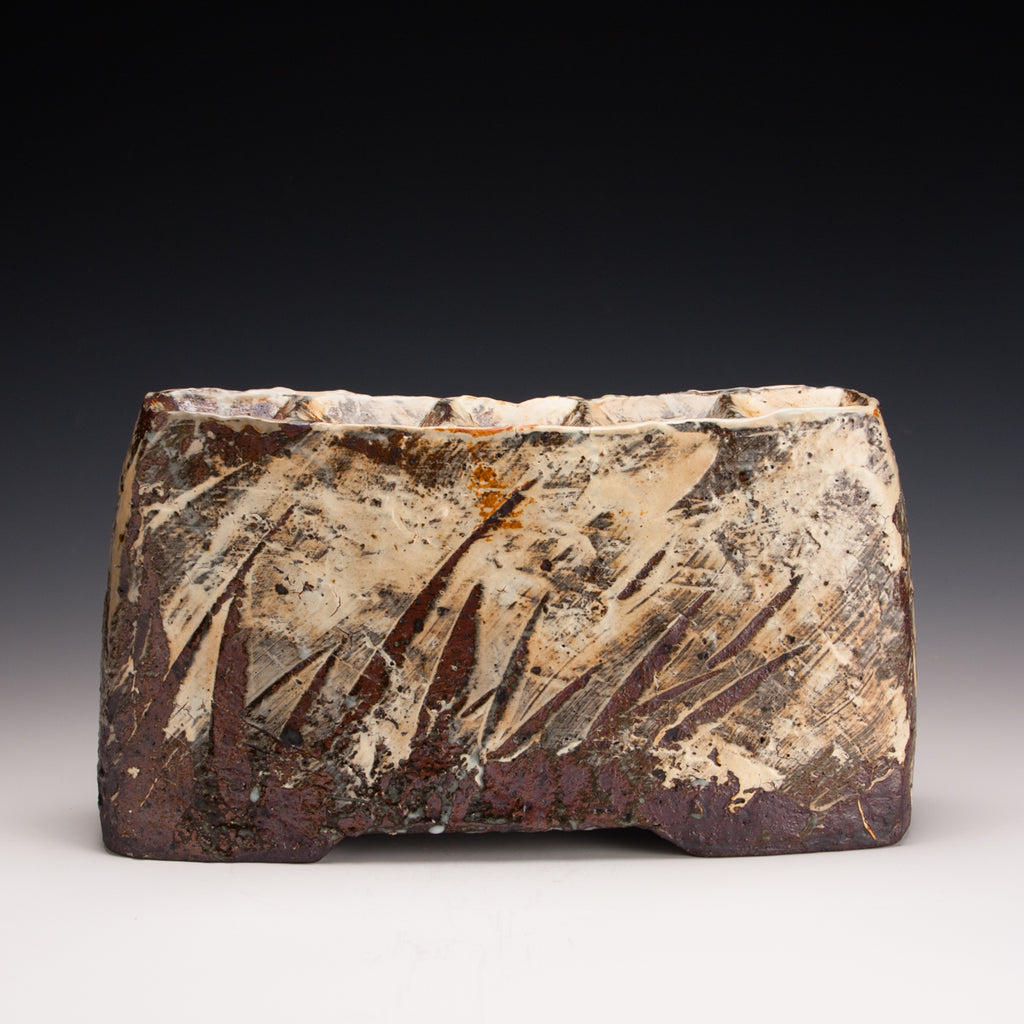 Rectangular Sectioned Vase