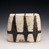 Sectioned Rectangular Vase