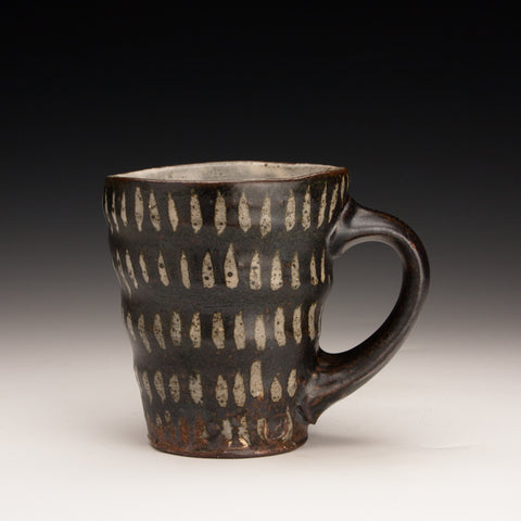 Iron and White Mug