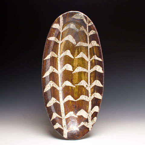 Oval Platter with Rim