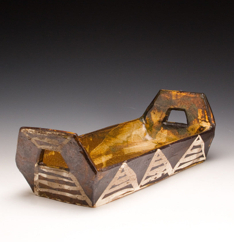 Tray with handles
