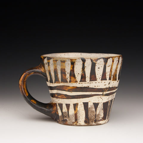 Iron and White Mug