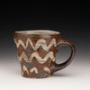 Iron and White Mug