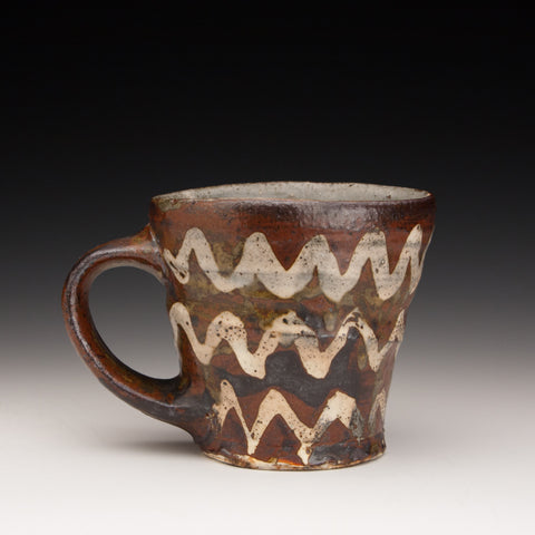 Iron and White Mug