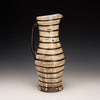 Tall Striped Pitcher