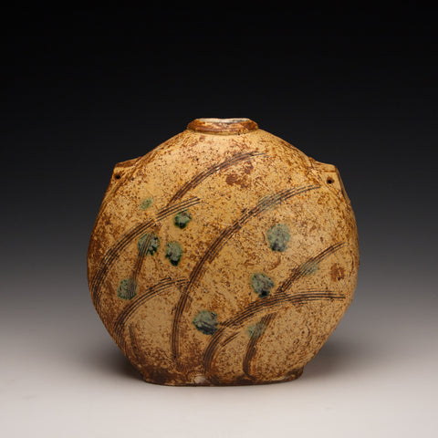Yellow Ovoid Bottle