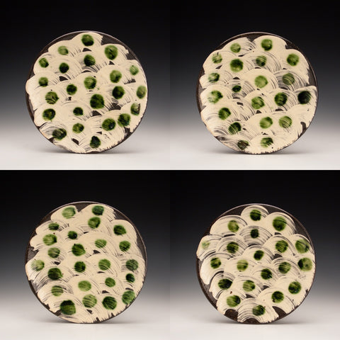 Set of 4 Round Plates