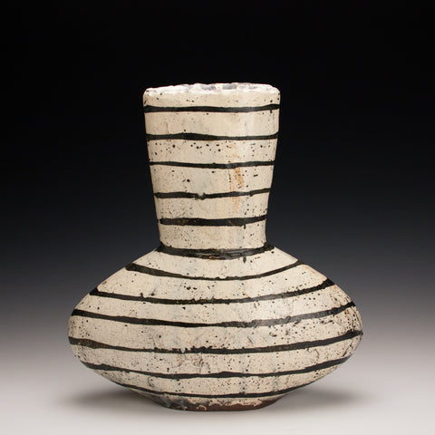 Striped Mallet Vase