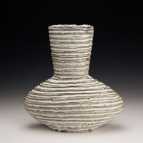 Fluted Mallet Vase