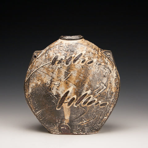 Sgraffito Ovoid Bottle