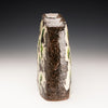 Triple Sectioned Vase with green dots