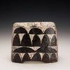 Iron and Wax Triple Sectioned Vase