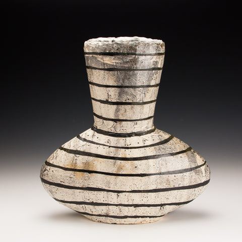 Striped Mallet Vase
