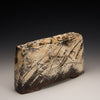 Sectioned Sgraffito Rectangular Vase